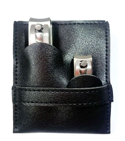 Набор кусачек для ногтей Rockwell Razors нержавеющая сталь, 2 предмета, чехол