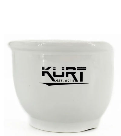 Керамическая чаша для бритья БЕЛАЯ KURT , K_40014