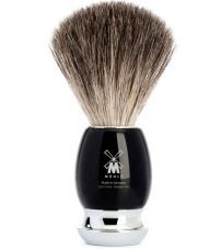Помазок MUEHLE VIVO, натуральный барсучий ворс, черная смола