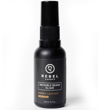 Премиальный эликсир для бороды REBEL BARBER Invisible beard elixir Smoky Leather 30 мл