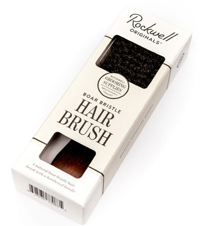 Щетка для бороды и волос Rockwell, щетина кабана