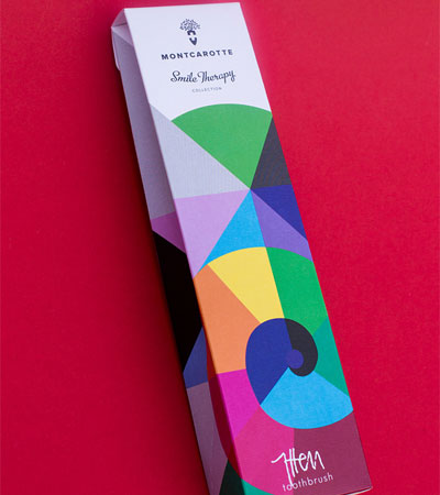 Зубная щетка Monrcarrote «Иттен» из коллекции «Абстракционистов» 12+