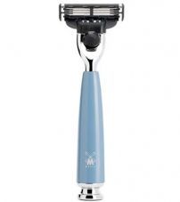 Бритва MUEHLE RYTMO, Mach3, голубая смола