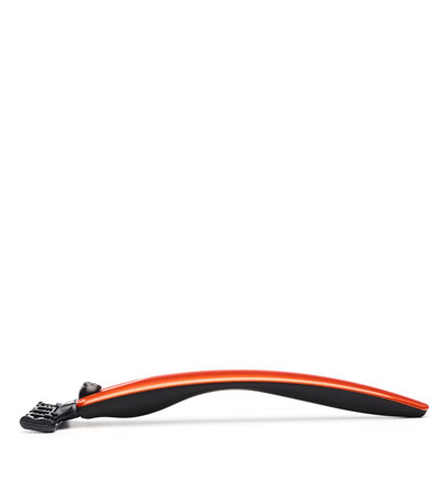 Бритва Bolin Webb R1, оранжевый металлик, Gillette Mach3