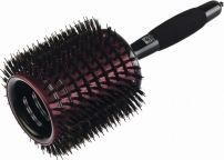 Термобрашинг DEWAL серия"Monster Vent"керам.покрыт.нейлон.+нат.щет.с мягкой ручкой,с хвост.d80/120мм