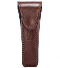 Дорожный чехол для Т-образной бритвы MUEHLE, коричневая кожа