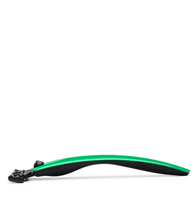 Бритва Bolin Webb R1, зеленый металлик, Gillette Mach3