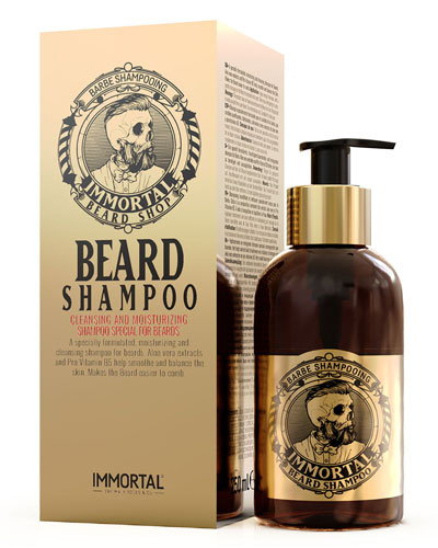 Шампунь для бороды Immortal NYC Beard  -250мл.