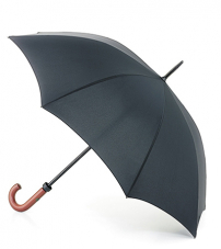 Зонт-трость с увеличенным куполом «Черный», механика, Huntsman, Fulton G813-01