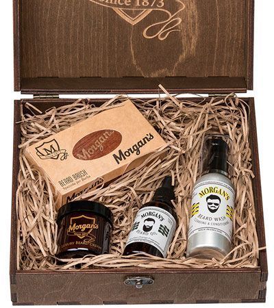 Премиальный подарочный набор для бороды и усов Morgan's