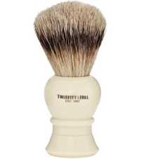 Помазок  для бритья Truefitt & Hill Regency акрил Слоновая кость с серебром, Regency