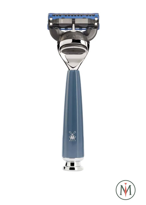 Бритва MUEHLE RYTMO, Fusion, темно-бирюзовая смола