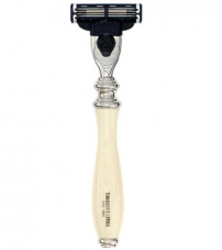 Станок для бритья Truefitt & Hill Mach-3(Слоновая кость с хромом, Wellington)