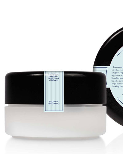 Крем для бритья Mondial "ZAGARA" с ароматом флёрдоранжа, пластиковая чаша plexiglas, 150 мл