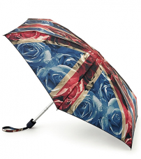 Суперкомпактный женский зонт «Флаг», механика, Tiny, Fulton L501-2431