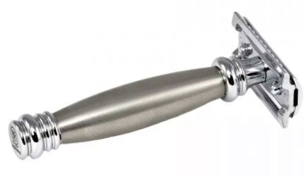 Станок Т- образный для бритья MERKUR-43С хромированный, с удлиненной ручкой, лезвие в комплекте (1 шт)