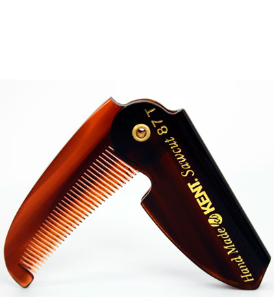 Гребень для усов и бороды KENT 87T СЕРИЯ HANDMADE
