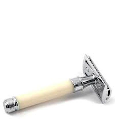 Станок Т-образный слоновая кость хром Edwin Jagger Imitation Ivory  DE87BL