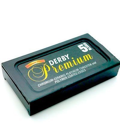 Лезвия для безопасной бритвы Derby Premium (5 лезвий)