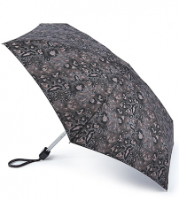 Суперлегкий женский зонт «Темный леопард», механика, Tiny, Fulton L501-3274