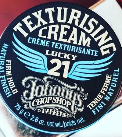 Текстурирующий крем для укладки волос Johnny's Chop Shop Lucky Texturising Cream - 75 гр