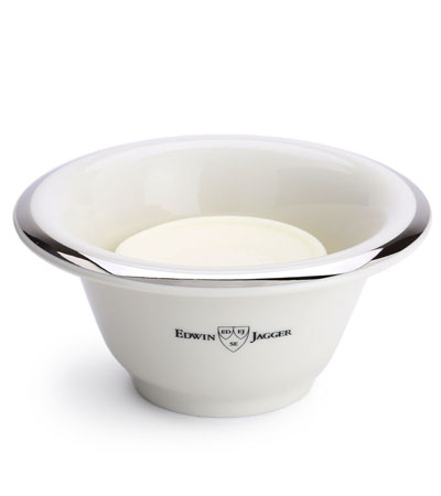 Чаша для бритья Edwin Jagger белый фарфор  EJRN11