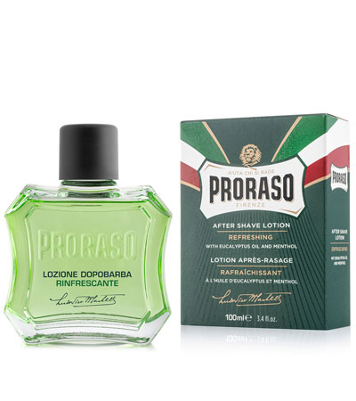Лосьон после бритья освежающий с маслом эвкалипта и ментолом Proraso 100мл.