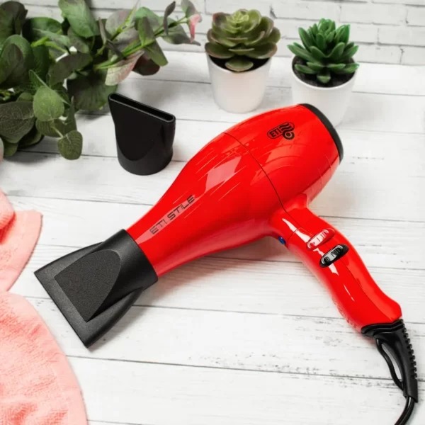 Профессиональный фен ETI Stile Красный