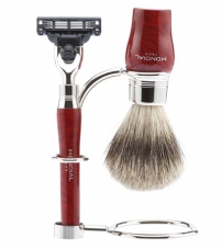 Бритвенный набор MONDIAL Mach-3 :станок, помазок, подставка MONDIAL ST-VIE-R-II-M3