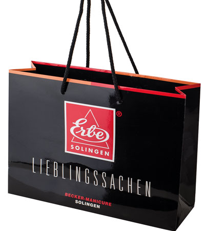 Бритва опасная Erbe, ручка - олений рог, 5/8 дюйма