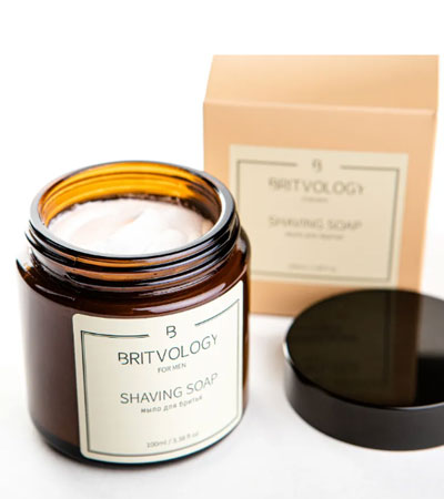 Крем-мыло для бритья BRITVOLOGY -100 мл