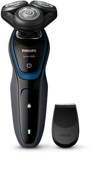 Электробритва PHILIPS Series 5000 S5100/06, черный и синий