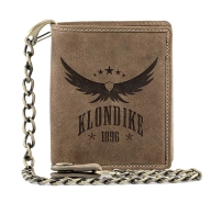Бумажник с металлической цепочкой «Wayne Eagle» KLONDIKE 1896 KD1018-02