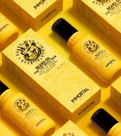 Масло для бороды IMMORTAL NYC BEARD KING IMMORTAL BEAR BEARD OIL l -100мл.