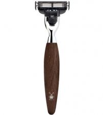 Бритва MUEHLE KOSMO, Mach3, мореный дуб