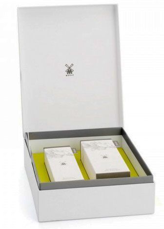 Подарочный набор для бритья MUEHLE ORGANIC, крем и бальзам после бритья