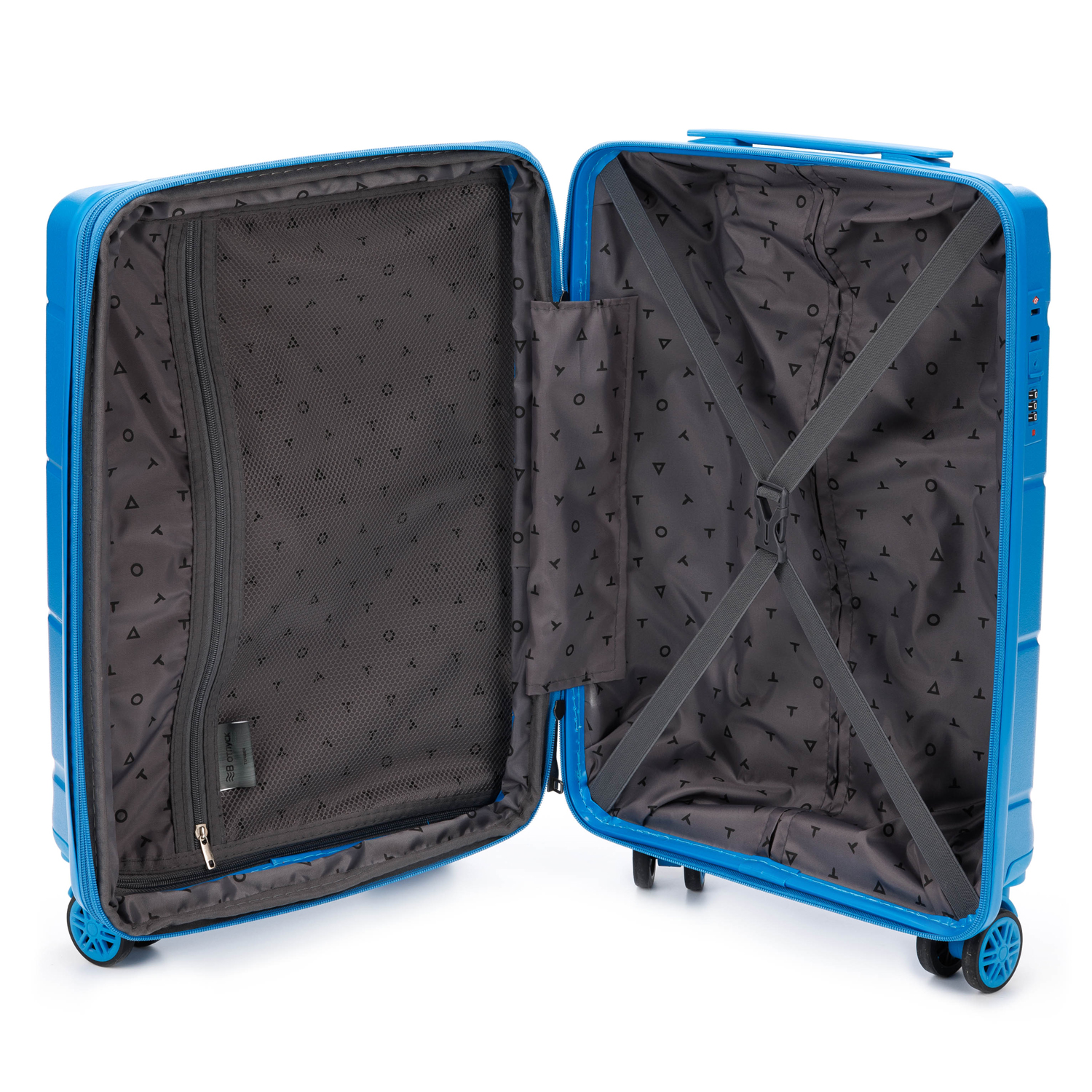 Чемодан TORBER T1908S-Blue