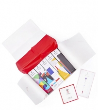 Подарочный набор зубных щеток Monrcarrote "Абстракционистов" 12