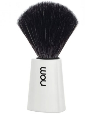 Помазок NOM CARL, черная фибра, белый пластик