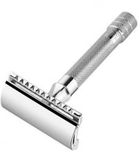 Станок Т- образный для бритья MERKUR-33С хромированный, лезвие в комплекте (1 шт)