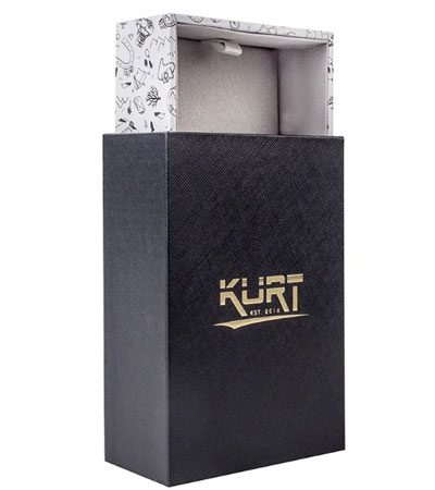 Т-образная для двусторонних лезвий, KURT ручка из натурального рога, K2004