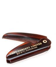 Складная расческа для усов Captain Fawcett Folding Pocket Moustache Comb -117 мм