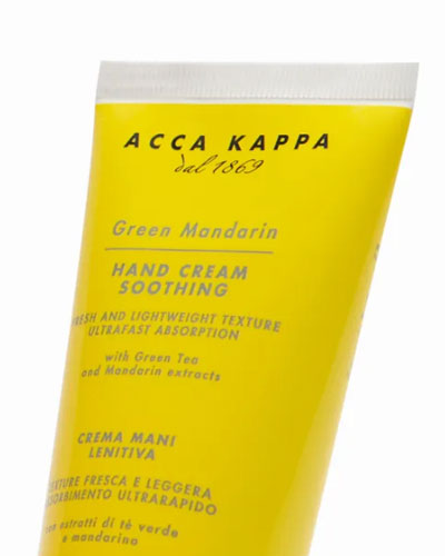 Успокаивающий крем для рук Green Mandarin Acca Kappa( Зеленый мандарин) -75мл.