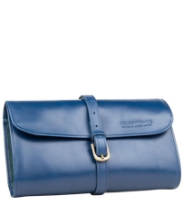 Косметичка мужская Truefitt & Hill Military Roll Up Wet Pack/ Синяя