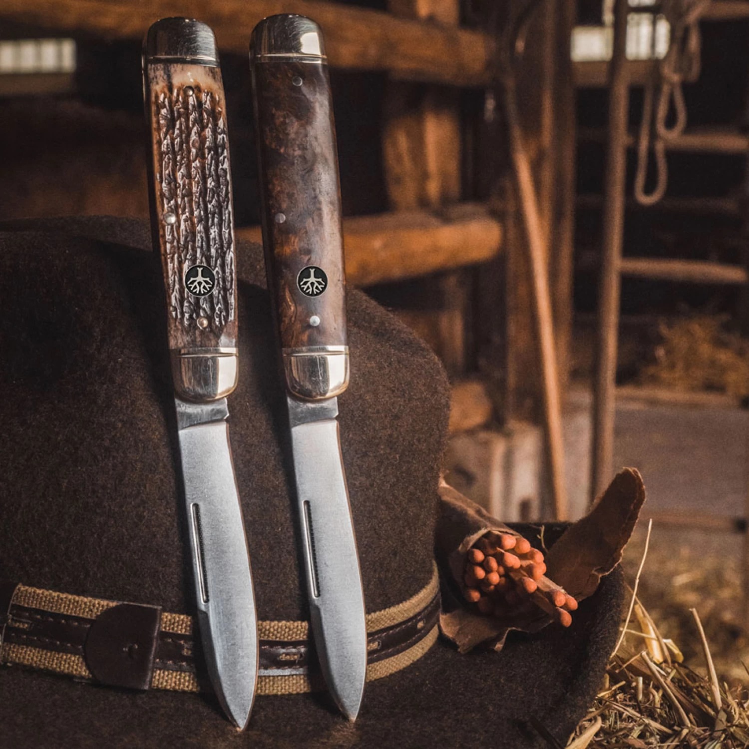 Нож BOKER CATTLE KNIFE CURLY BIRCH BK110910