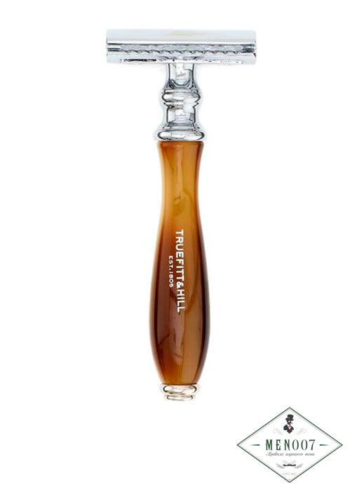 Т-образная бритва  Truefitt & Hill (Рог с хромом, Wellington)