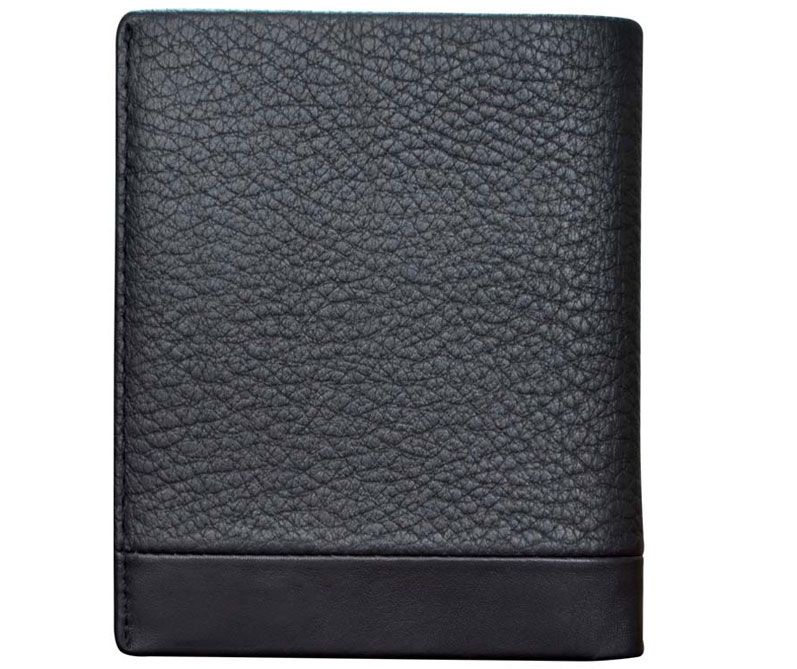 Кошелёк, Cross Nueva FV, кожа наппа, фактурная, чёрный, 9,5 х 1,5 х 12 см