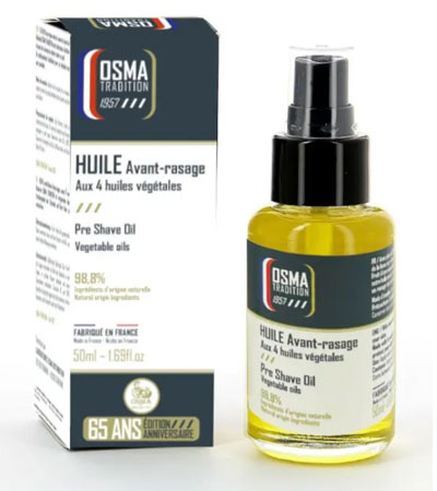 Pre-shave масло для бритья OSMA TRADITION, 4 масла, 50 мл