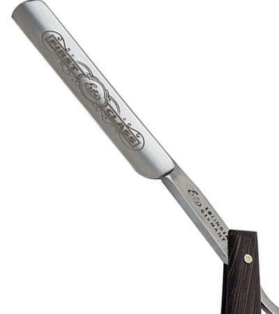 Бритва опасная Erbe 2543 ручка - дерево венге, 4/8 дюйма