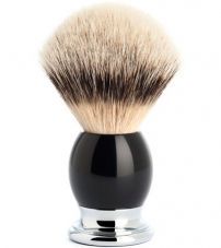 Помазок MUEHLE SOPHIST, барсучий ворс высшей категории Silvertip, черная смола, размер L